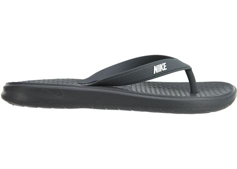 Nike Solay Thong Dark Grey/White Men's 